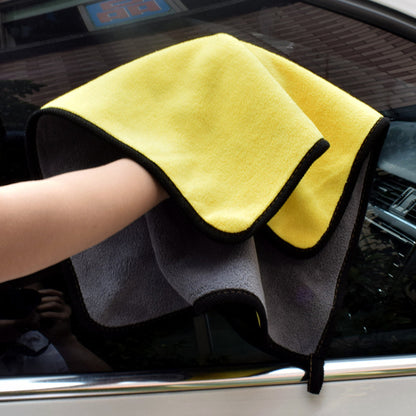 Serviette de lavage de voiture double face