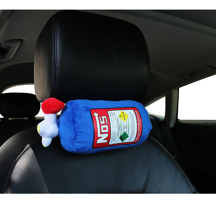 Car Headrest NOS Nitrogen Bottle Pillow Car Seat