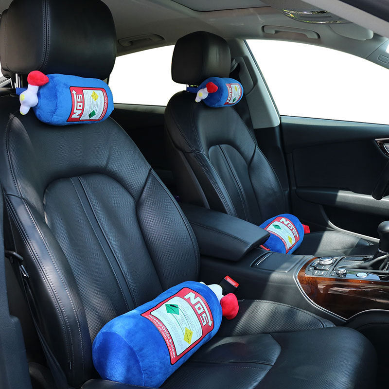 Car Headrest NOS Nitrogen Bottle Pillow Car Seat