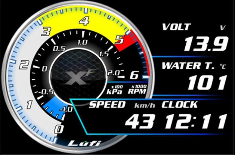 Turbometer Tachometer – Precision Engine RPM & Boost Gauge