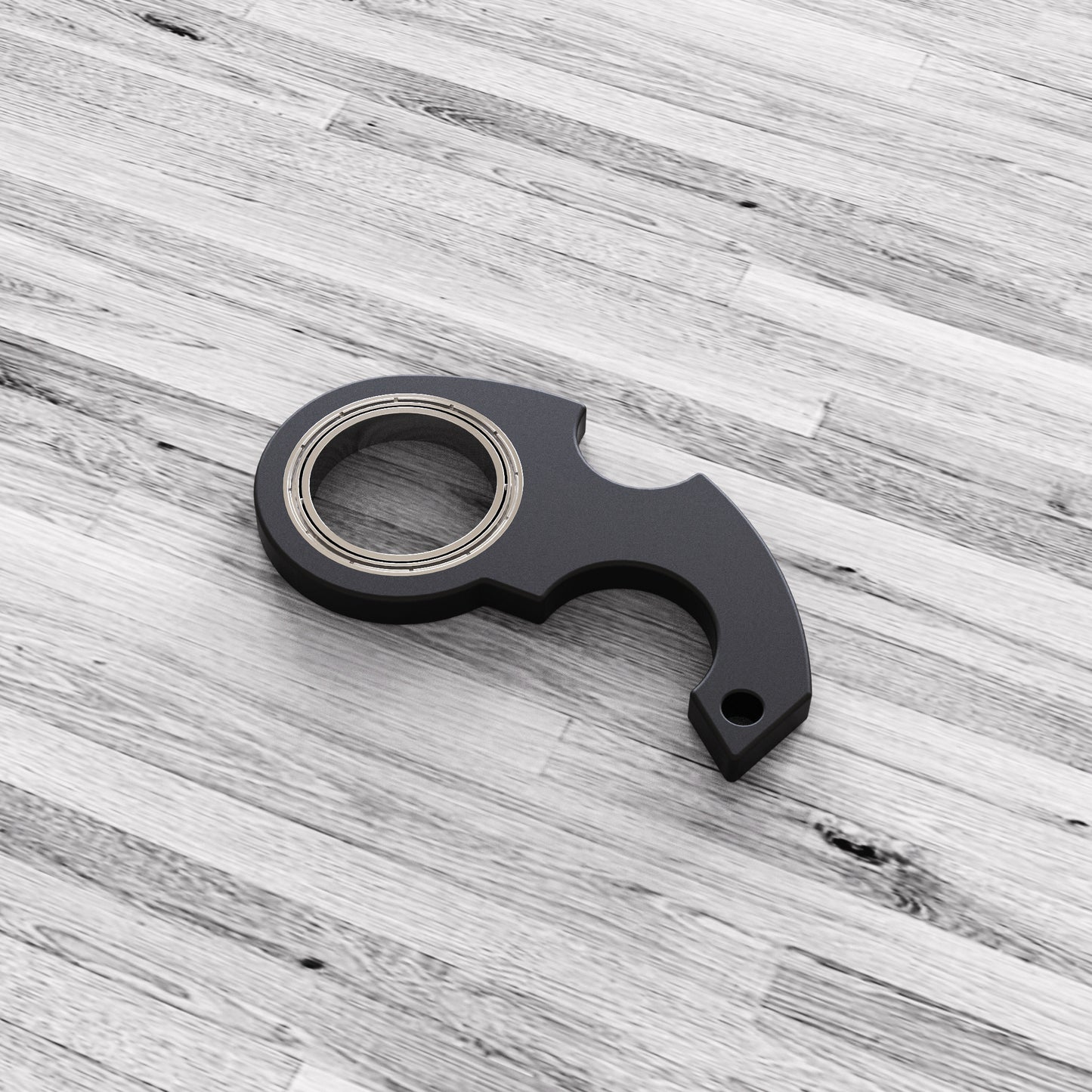 3-in-1 Fidget Spinner Keychain