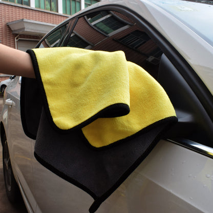 Serviette de lavage de voiture double face