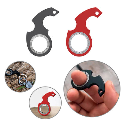 3-in-1 Fidget Spinner Keychain